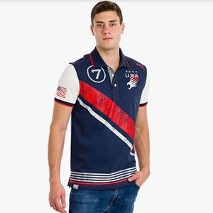 Team USA soccer PUMA polo shirt #7 Tribute to Hugo Perez Limited edition